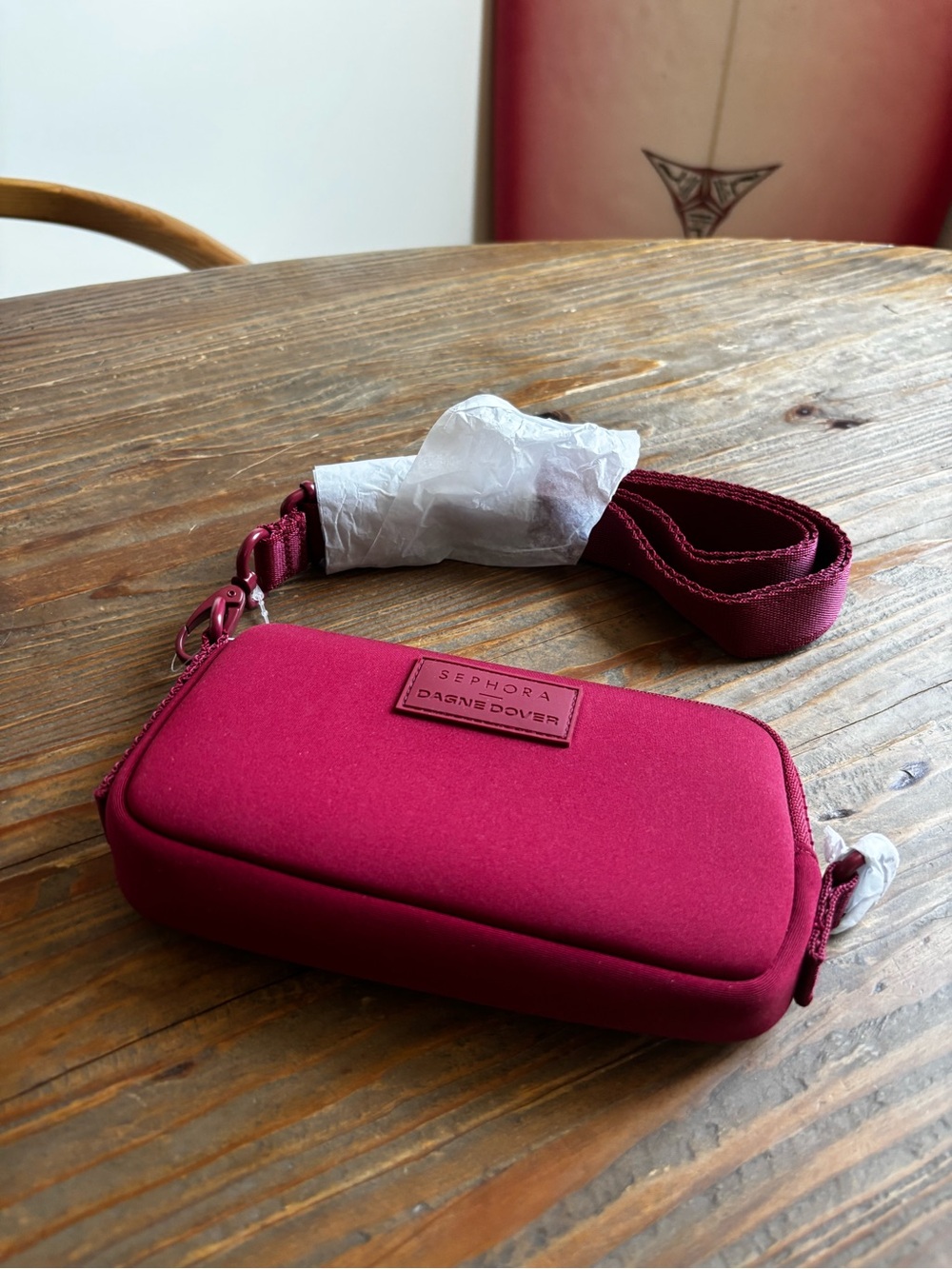 Dagne Dover Magenta Crossbody Bag